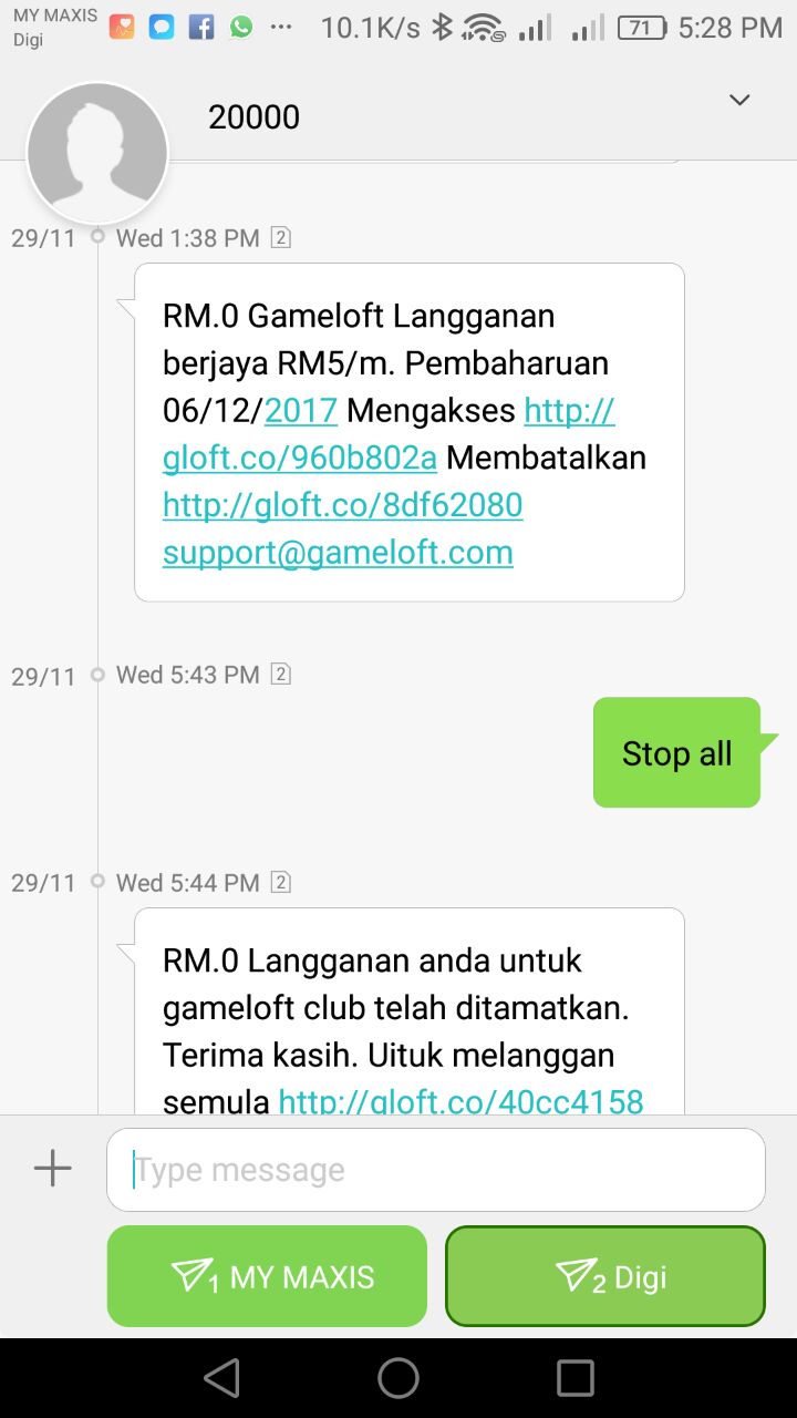 auto subscription digi