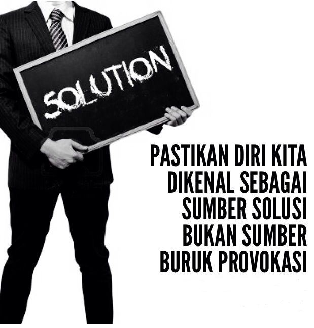 solusi vs provokasi